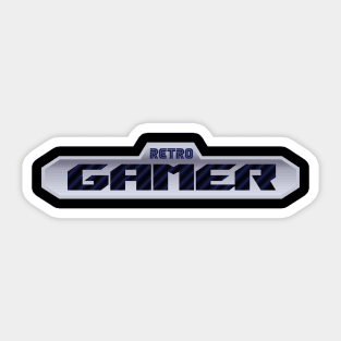 Retro Gamer Sticker